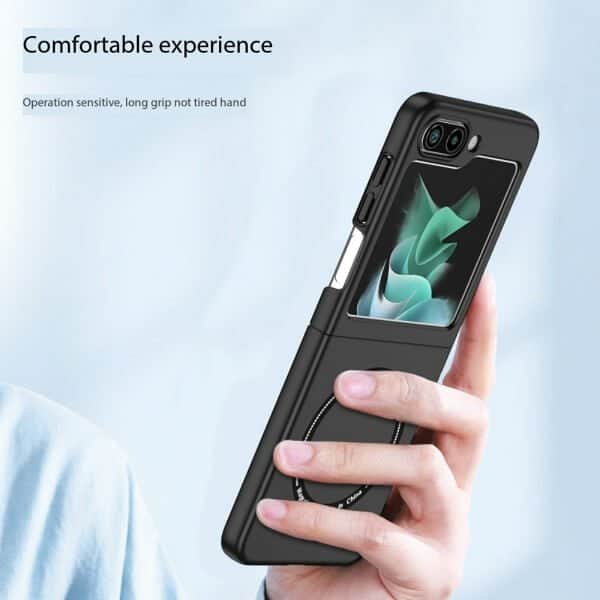 For Samsung Galaxy Z Flip 5 Magsafe Magnetic Wireless Charging Shockproof Case Cover For Samsung Galaxy Z Flip 5 Magsafe Magnetic Wireless Charging Shockproof Case Cover